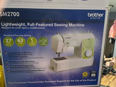 Brother Portable SM2700 Sewing Machine with 27 Built-in Stitches