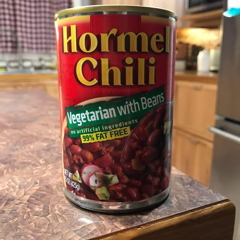 Hormel Vegetarian Chili Nutrition Label | Blog Dandk