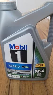 Mobil 1 Hybrid 0W-20, 5 Quart - Walmart.com