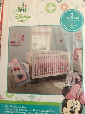 minnie mouse infant bedding set
