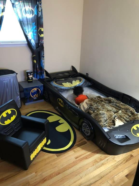 Delta Children Dc Comics Batman, Batman Car Twin Bedroom