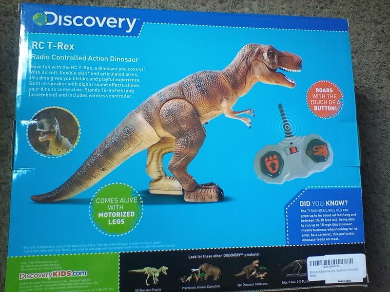 Details about   discovery t-rex dinosaur 5 piece collection comes alive with sound  