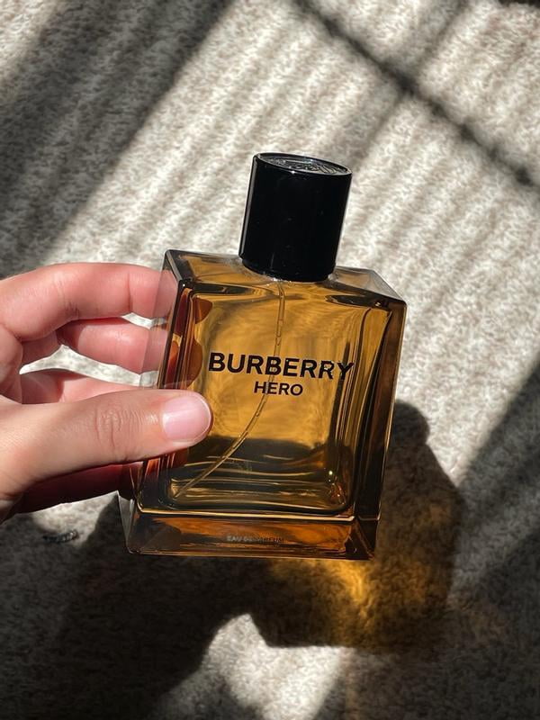 Burberry Hero Eau De Parfum, Aromatic Woody Masculinity, 3.3 oz