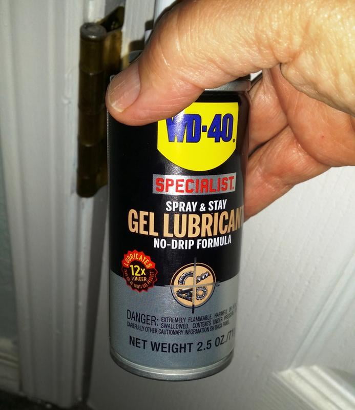 WD-40 Specialist Spray and Stay Gel Lubricant No Drip Aerosol Spray, 10  Ounce