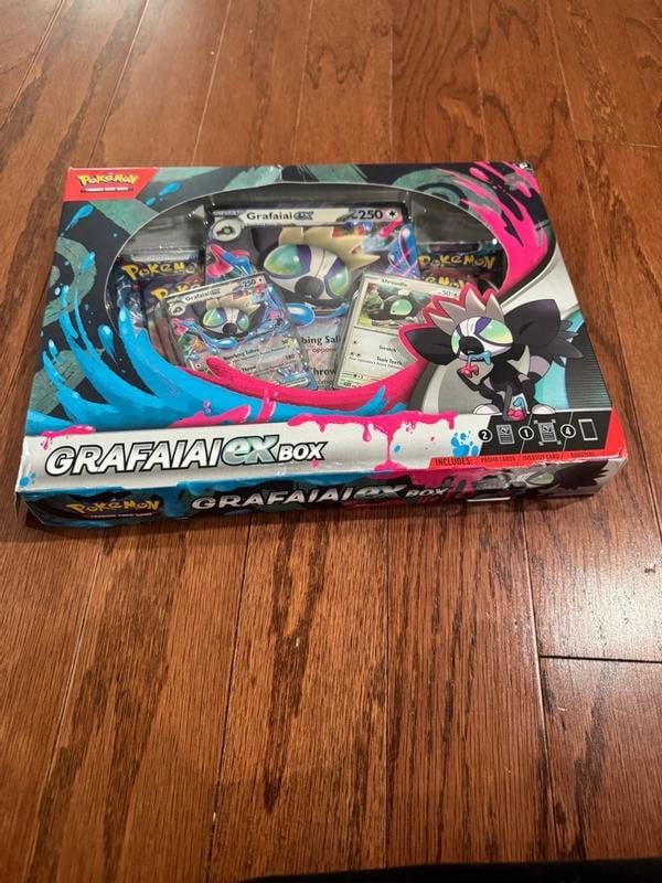 Pokmon Trading Card Game Grafaiai EX Box with promo & 4 booster packs -  Walmart.com