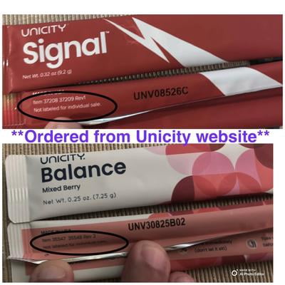 Unicity, Feel Great Pack, 60 Stick Packs, Orange and Lemon Flavors