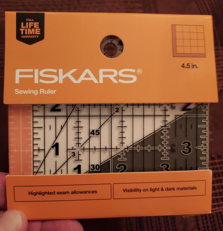 4-Pack Square Acrylic Quilting Rulers - Non-Slip Grid Lines For Precise Fabric Cutting & Sewing