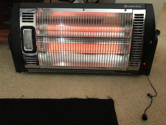 326211 1 500 Watt Ceiling Mount Quartz Heater Walmart Com