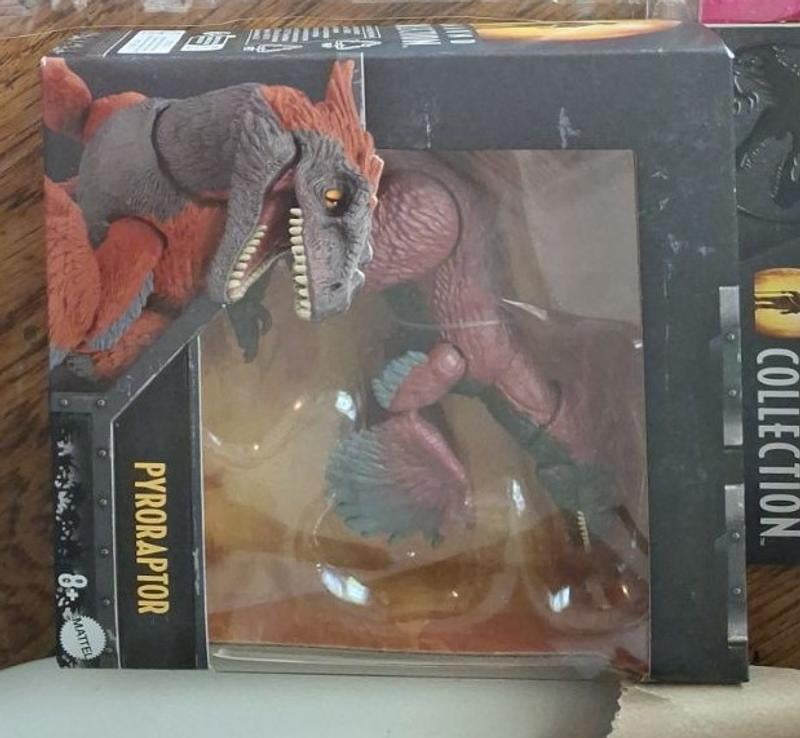 HAMMOND COLLECTION PYRORAPTOR フィギュア 未開封 Rare Jurassic World Hammond Collection Pyroraptor Figure