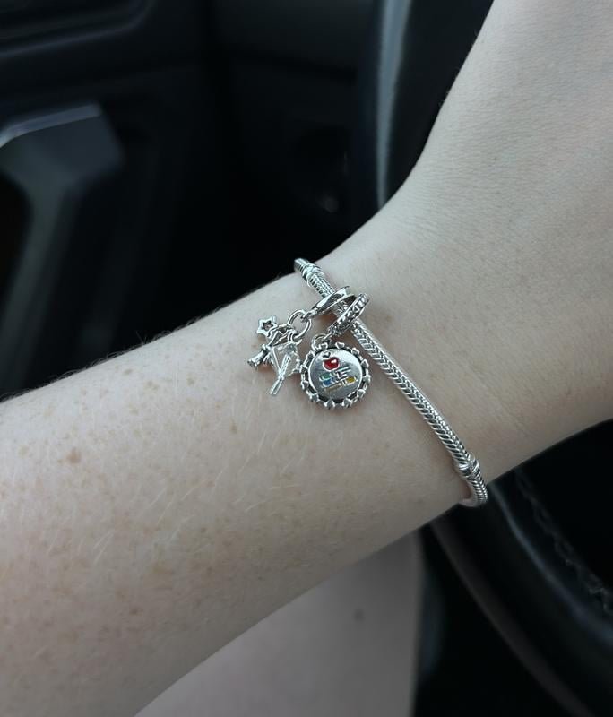 Kalinga Ashok Peacock Pandora Charm Gold Plated Arai Panch Gold