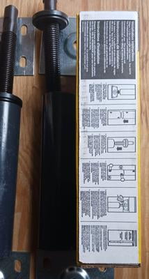 Akron C3 Telescoping Adjustable 1'7"-3'0" Floor Jack Made In