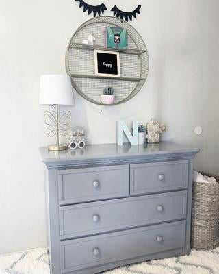 Serta 4 Drawer Dresser Gray Walmart Com Walmart Com