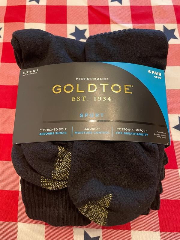 Customer reviews for Gold Toe Adult Men's Full Cushion Cotton Crew Casual Socks, 6 Pack | Walmart.com Customer reviews for Gold Toe Adult Men's Full Cushion Cotton Crew Casual Socks, 6 Pack | Walmart.com