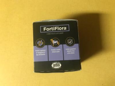 Purina Fortiflora Probiotics, Canine Supplement, 3 Pack, 30gm/90