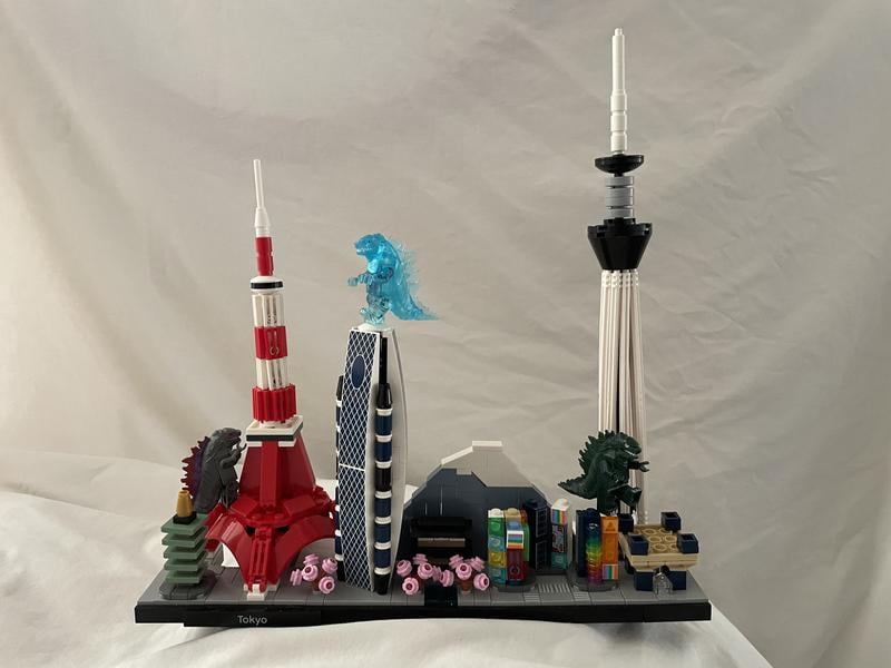 LEGO Architecture Tokyo Skyline 21051 Adult Building Kit 547 Pieces Walmart