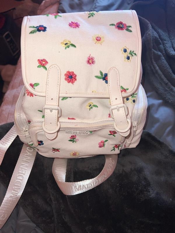 brandy melville black floral leather flap backpack Natalia Tooled Convertible Your new go to backpack for all of your needs Brandy Melville Black Leather Mini