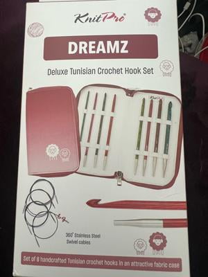 Knitter's Pride-Dreamz Handcrafted Tunisian Crochet Hook Set