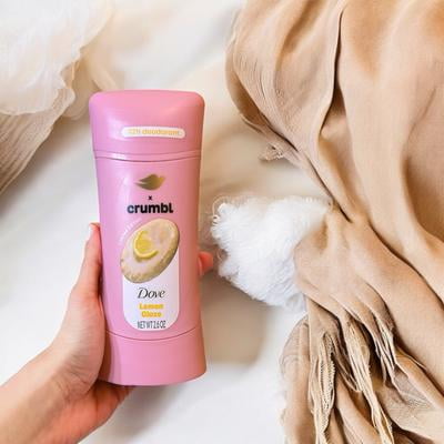 Dove Crumbl Deodorant Stick Crumbl Lemon Glaze Aluminum Free