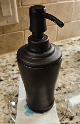 iDesign Bronze Solid Print 8 oz Soap Pump Dispenser - Walmart.com