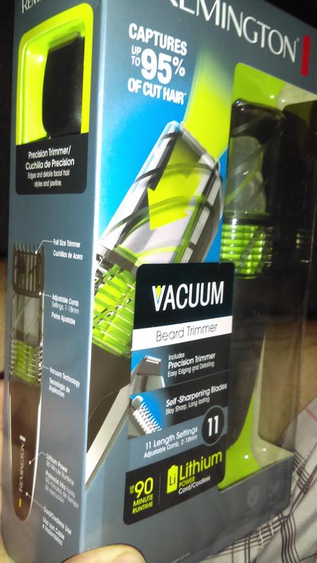 vacuum beard & stubble trimmer 6000