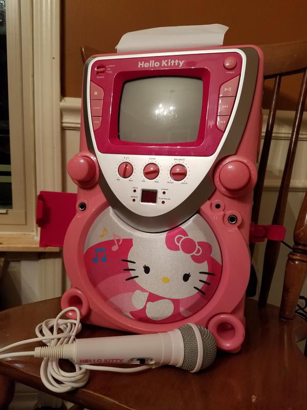 Sakar Hello Kitty CD+G Karaoke Machine with Lights