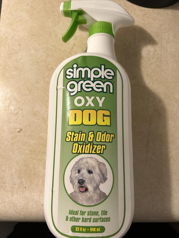 Simple Green Oxy Dog Pet Stain and Odor Oxidizer Urine Carpet Cleaner with Removing Formula Deodorizer 1 gal Walmart