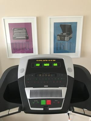 Gold s Gym Trainer 720 Treadmill with Power Incline Walmart