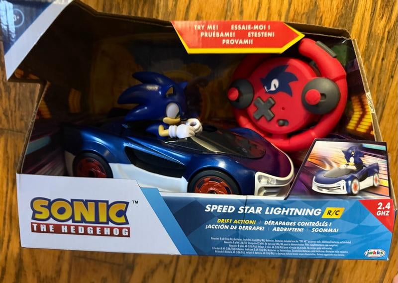 Jakks Pacific Sonic The Hedgehog Speed Star Lightning R/C Vehicle
