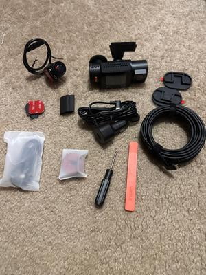 Vantrue Nexus 4S 3 Channel WiFi Dash Cam, STARVIS 2, PlatePix