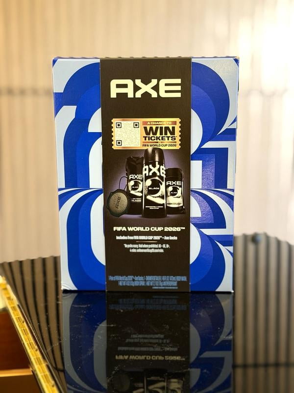 未開封 ソー＆ブラック・ウィドウ＆ブルース・バナー＆ホークアイセット AXE Black Regimen x Fifa World Cup Body Care Gift Set with Body