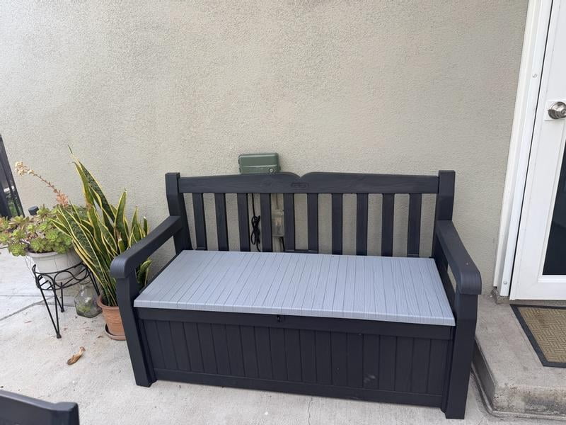 Customer reviews for Keter Solana Outdoor Seating 70 Gallon Resin