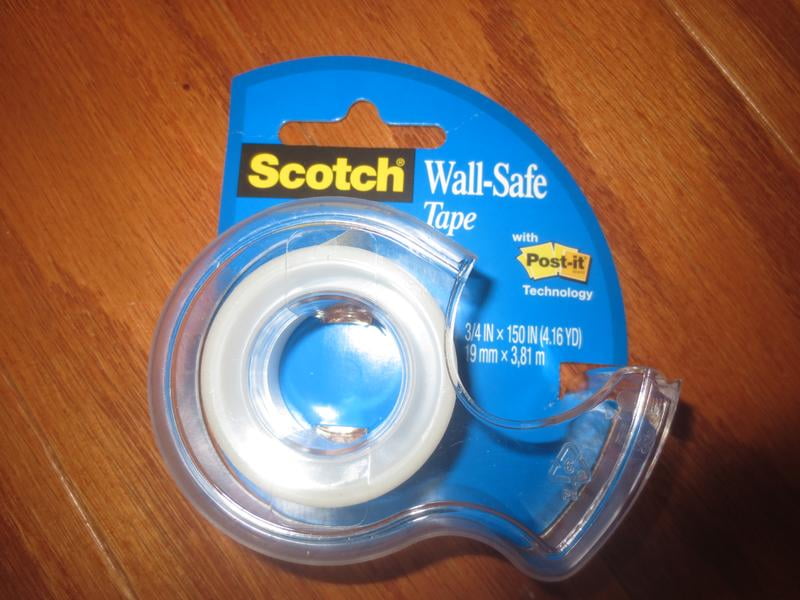 Scotch® Wall-Safe Tape, 183 19 mm x 16.5 m