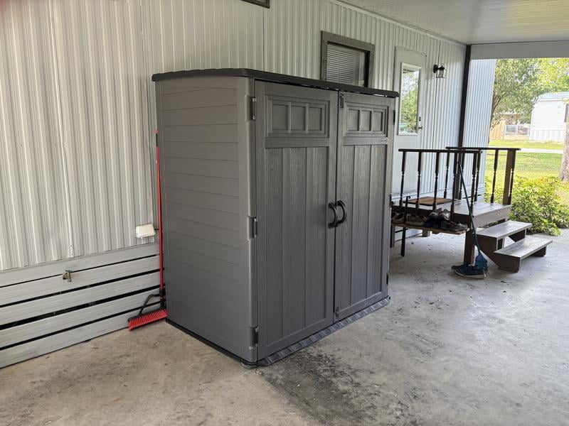 Suncast 6' x 4' Extra Large Vertical Outdoor Shed - Customer