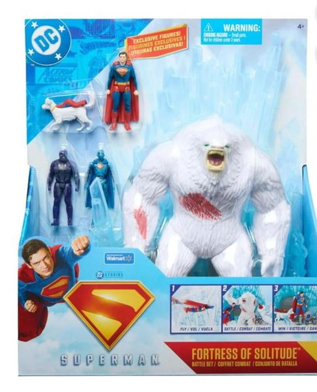 DC Comics, Action Figure, Superman Fortress of Solitude Battle Set