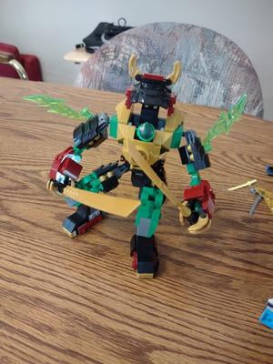 LEGO NINJAGO Jay's Thunder Dragon EVO 71760 - Building Toy Set