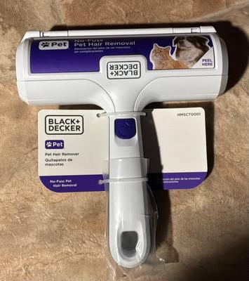 Exclusive high-quality Black Decker Pet Hair Remover - HMSCT0001, black and de