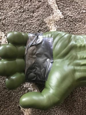 equival briskay Marvel Avengers Gamma Grip Hulk Fists Cosplay Accesorio Guantes para Fiesta Hulk Gloves Holiday Party Trendy