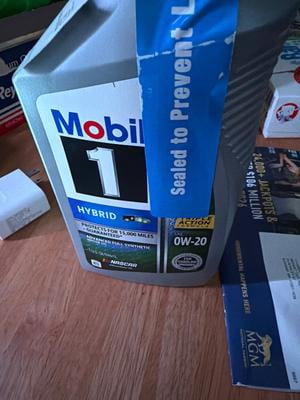 5 pack) Mobil 1 Hybrid 0W-20, 5 Quart - Walmart.com