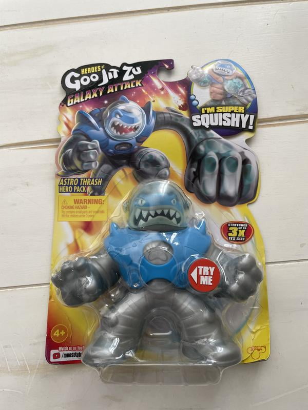 Astro Thrash Action Figure - Heroes of Goo Jit Zu Galaxy Attack