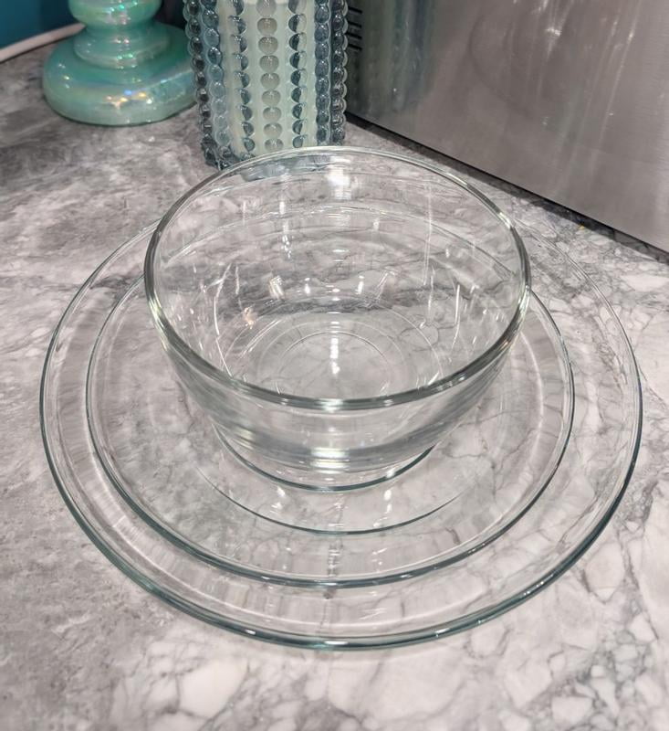 Anchor Hocking Glass Dinnerware Set, 12 Piece Set - Walmart.com