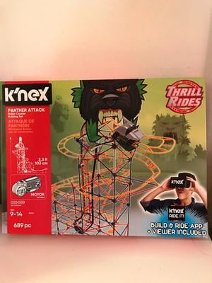 knex panther attack roller coaster