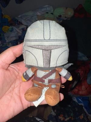 Disney Star Wars Perch'd Mandalorian Plush, Collectible 3.75