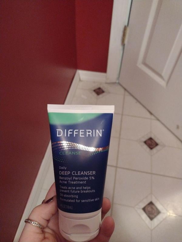 DIFFERIN Daily Deep Cleanser with 5% Benzoyl Peroxide