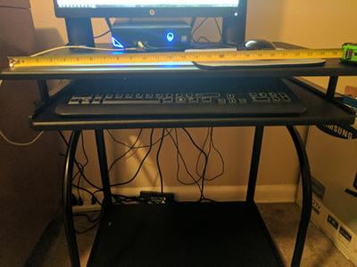 Comfort Products Stanton Computer Desk With Pullout Keyboard Tray