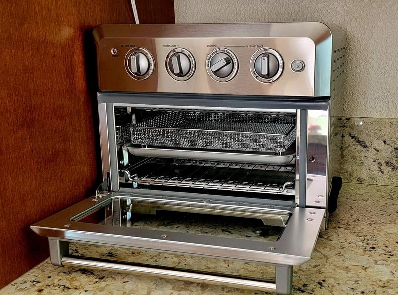Cuisinart Air Fryer Toaster Oven 7-in-1, 1800W, CTOA-122NAS
