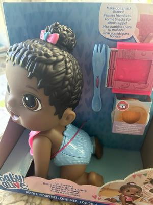 Baby Alive Lil Snacks Doll, Eats And "Poops," 8-inch Baby Doll  Eats And  Poops   8 Inch Baby Doll With Snack Mold  Toy For Kids  Blonde Hair - View #9