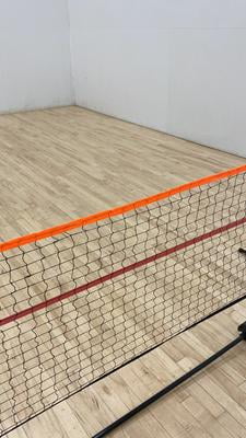ZenSports 10x5FT Adjustable Badminton Net Set, Outdoor Volleyball