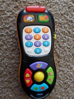 Black VTech Click and Count Remote 