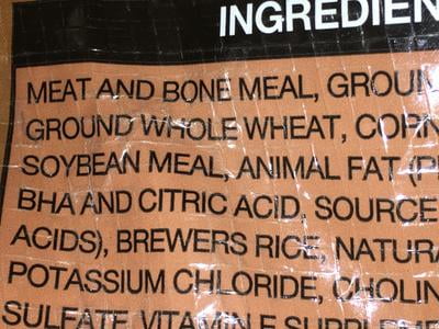 ol roy high performance ingredients