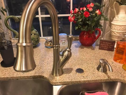 Delta 19949 Sssd Dst Savile Single Handle Pull Down Kitchen Faucet